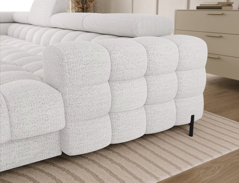 Feraria 6-seters Bubblig sovesofa med divan og sjeselong, oppbevaring Venstre - Royal 01 - Møbler - Sofaer - Sovesofaer