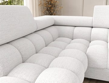 Feraria 6-seters Bubblig sovesofa med divan og sjeselong, oppbevaring Venstre - Royal 01 - Møbler - Sofaer - Sovesofaer
