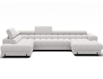 Feraria 6-seters Bubblig sovesofa med divan og sjeselong, oppbevaring Venstre - Royal 01 - Møbler - Sofaer - Sovesofaer