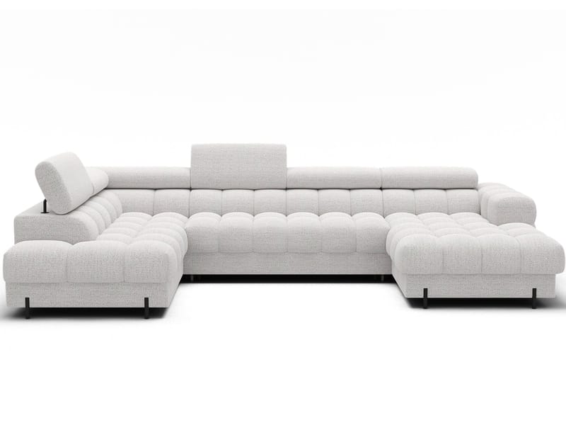 Feraria 6-seters Bubblig sovesofa med divan og sjeselong, oppbevaring Venstre - Royal 01 - Møbler - Sofaer - Sovesofaer