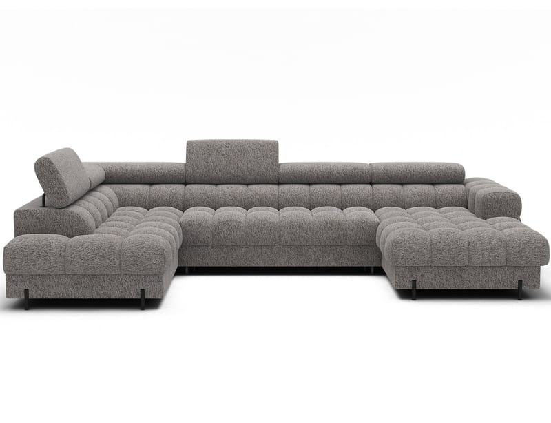 Feraria 6-seters Bubblig sovesofa med divan og sjeselong, oppbevaring Venstre - Pellerito 20 - Møbler - Sofaer - Sovesofaer