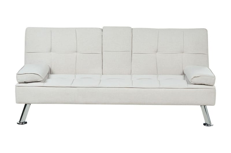 Ferne Sovesofa 3-seter, Beige/Sølv