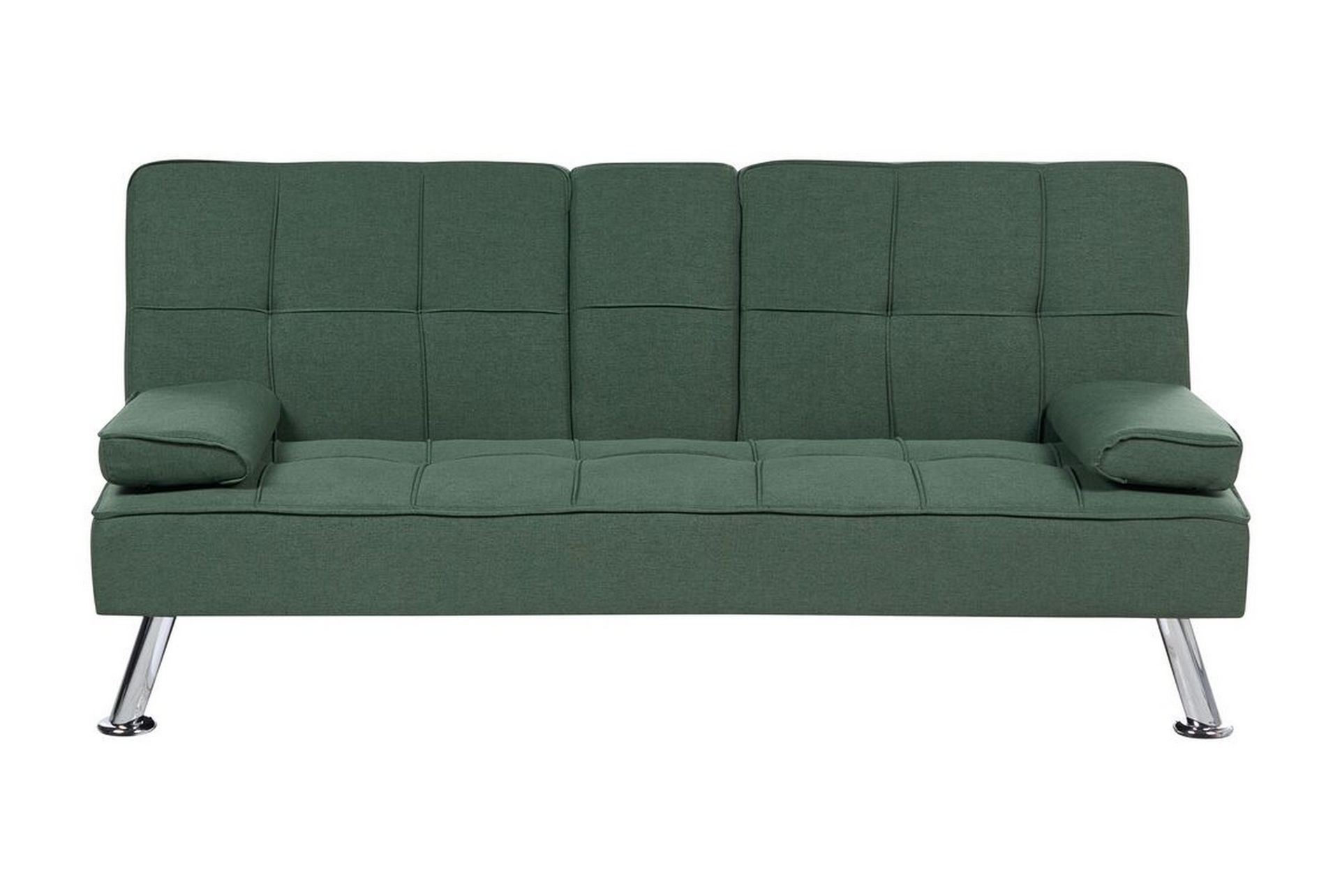Ferne Sovesofa 3-seter - Grønn/Sølv - Møbler - Sofaer - Sovesofaer