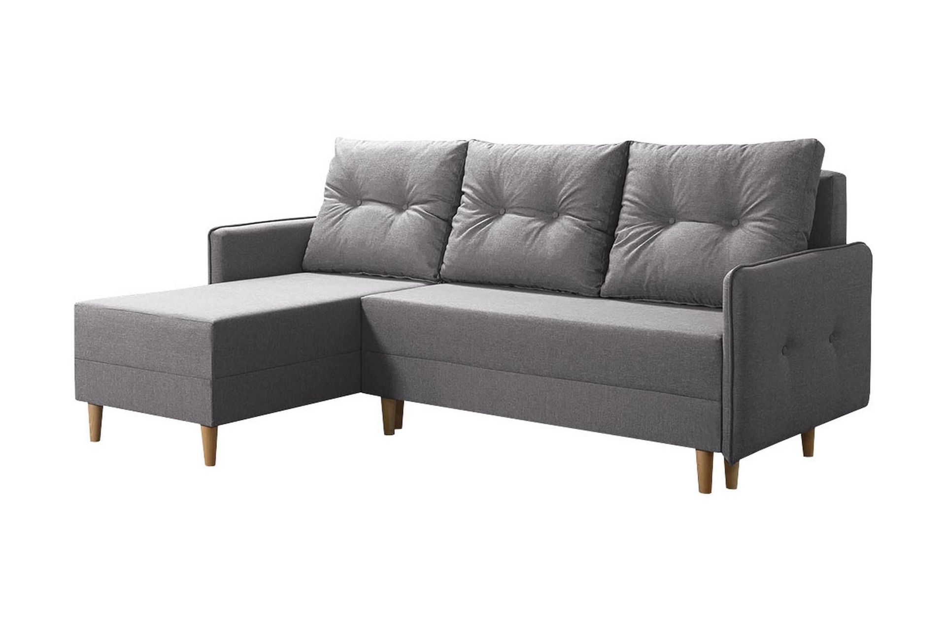 Fernisia Hjørnesovesofa - Grå