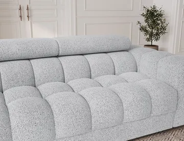 Festello 3-seters boblete sovesofa - Coralline 01 - Møbler - Sofaer - Sovesofaer