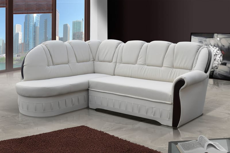 Fica Sovesofa - Hvit - Møbler - Sofaer - Sovesofaer