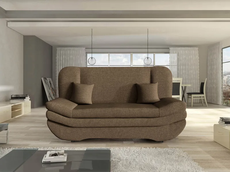 Figurelle Sovesofa 2-seter - Brun - Møbler - Sofaer - Sovesofaer