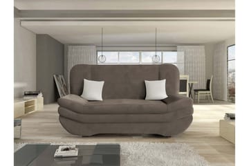 Figurelle Sovesofa 3-seter - Brun - Møbler - Sofaer - Sovesofaer