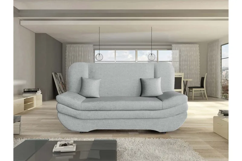 Figurelle Sovesofa 3-seter - Grå - Møbler - Sofaer - Sovesofaer