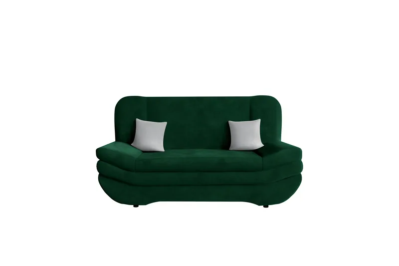 Figurelle Sovesofa 3-seter - Grønn - Møbler - Sofaer - Sovesofaer