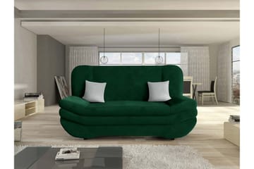 Figurelle Sovesofa 3-seter - Grønn - Møbler - Sofaer - Sovesofaer