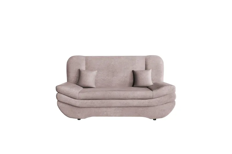 Figurelle Sovesofa 3-seter - Rosa - Møbler - Sofaer - Sovesofaer