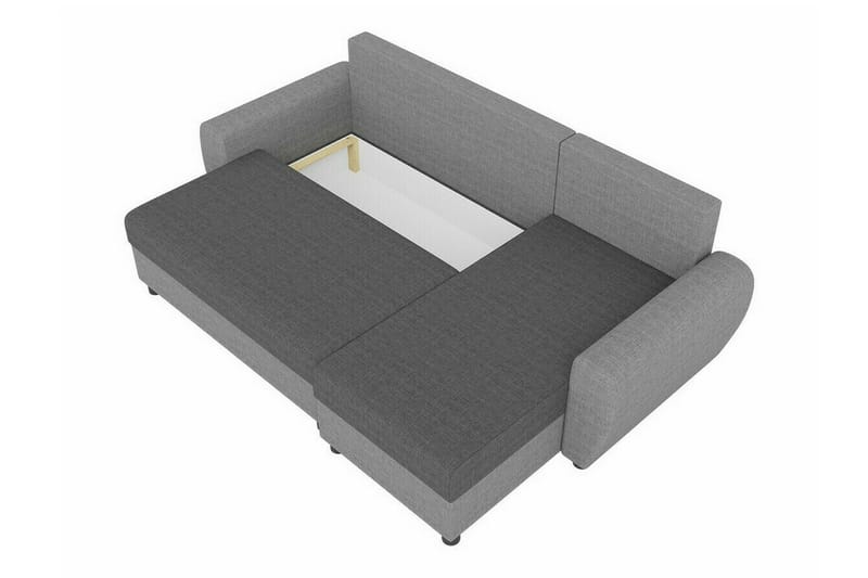 Fionara 3-seters Hjørnesovesofa - Rød - Møbler - Sofaer - Sovesofaer