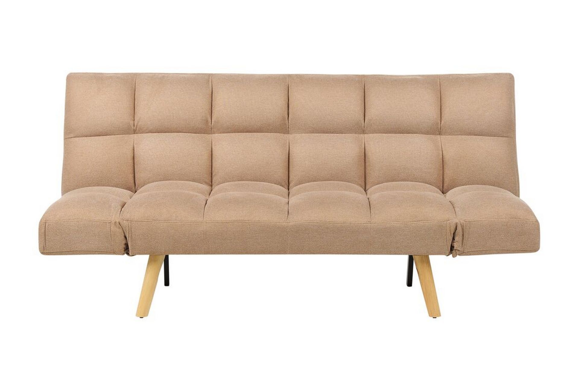 Fiora Sovesofa 3-seter - Brun/Lyst tre - Møbler - Sofaer - Sovesofaer