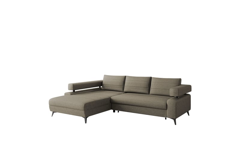 Fito Sovesofa med Sjeselong 3-seter - Grå - Møbler - Sofaer - Sovesofaer