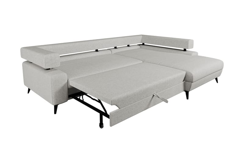 Fito Sovesofa med Sjeselong 3-seter - Gul - Møbler - Sofaer - Sovesofaer