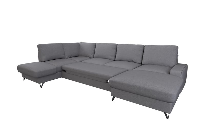 Flavio Hjørnesovesofa 367x214x91 cm - Møbler - Sofaer - Sovesofaer