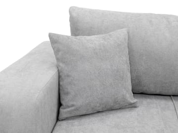 Flo 3-seter Kubisk Sovesofa med Oppbevaring i Bouclé - Hvit - Møbler - Sofaer - Sovesofaer