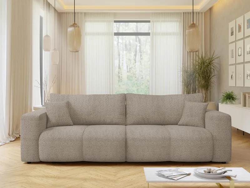 Flo Sovesofa 3-seter - Beige - Møbler - Sofaer - Sovesofaer