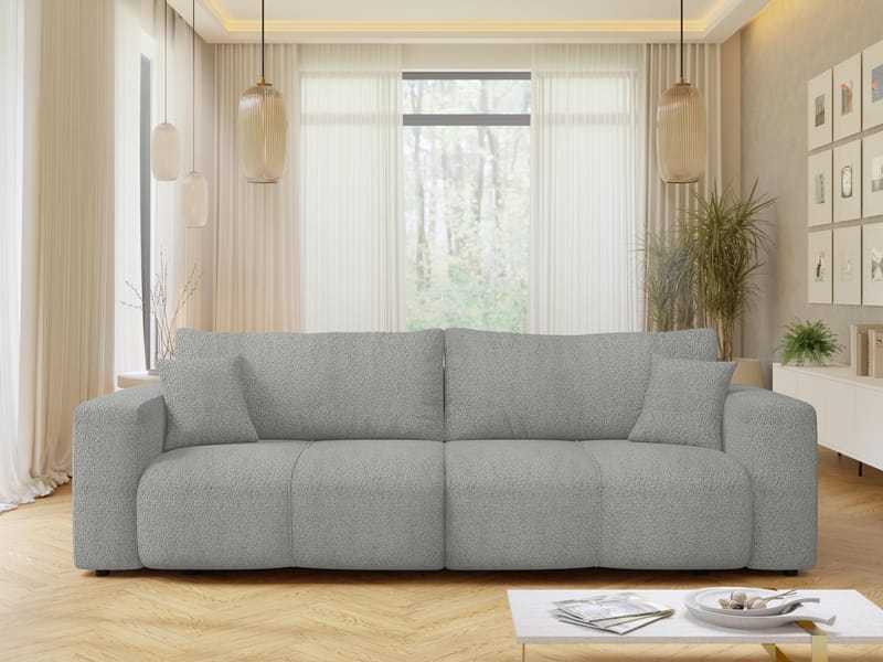 Flo Sovesofa 3-seter - Hvit - Møbler - Sofaer - Sovesofaer