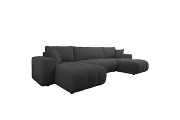 Flo Sovesofa med Dobbel Sjeselong 4-seter