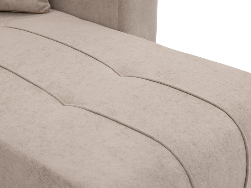 Flo Sovesofa med dobbel sjeselong 4-seter - Hvit - Møbler - Sofaer - Sovesofaer