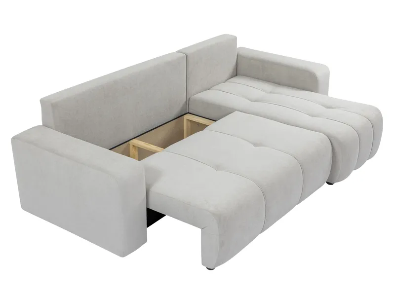 Flo Sovesofa med sjeselong 3-seter - Brun - Møbler - Sofaer - Sovesofaer