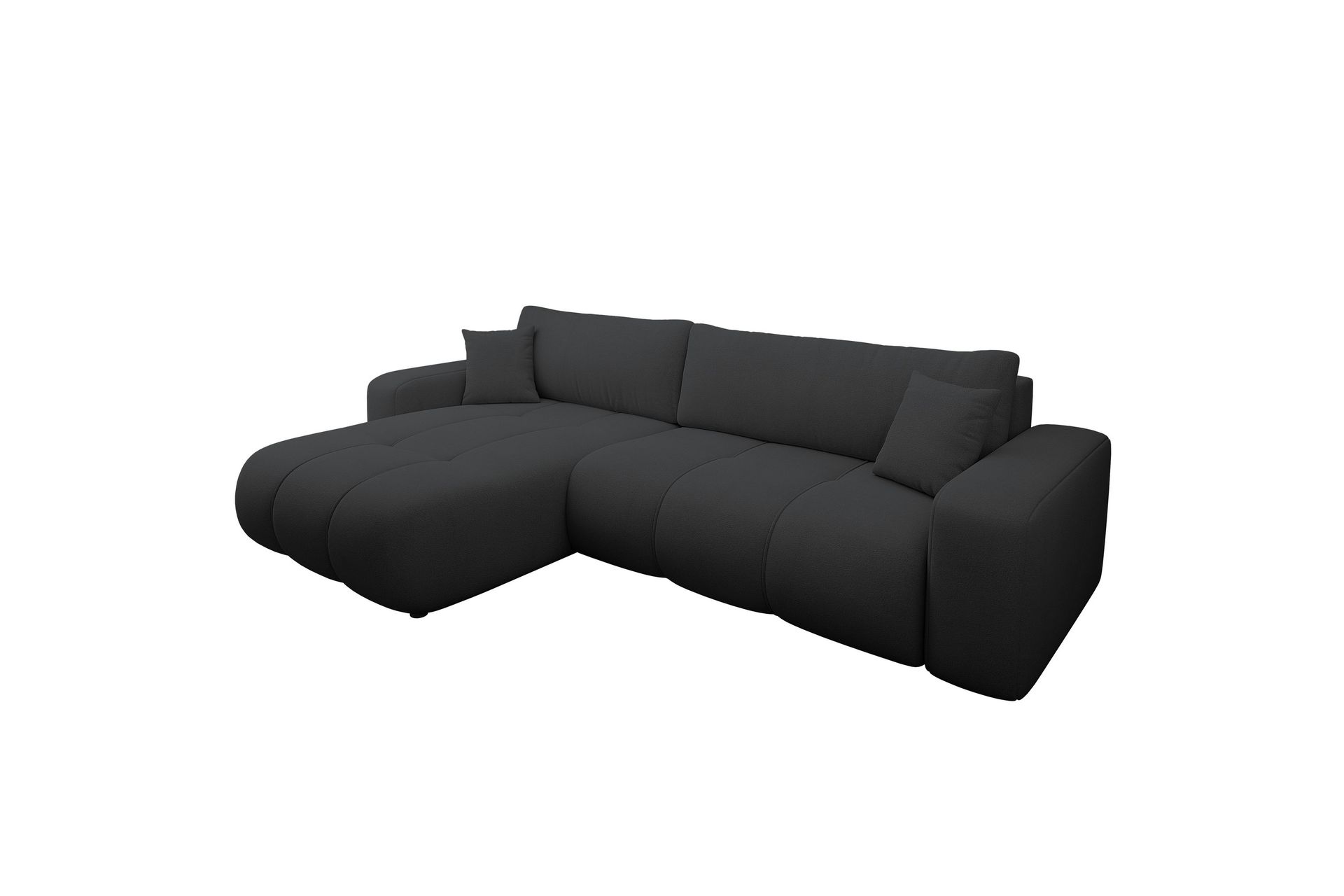 Flo Sovesofa med Sjeselong 3-seter - Grå - Møbler - Sofaer - Sovesofaer