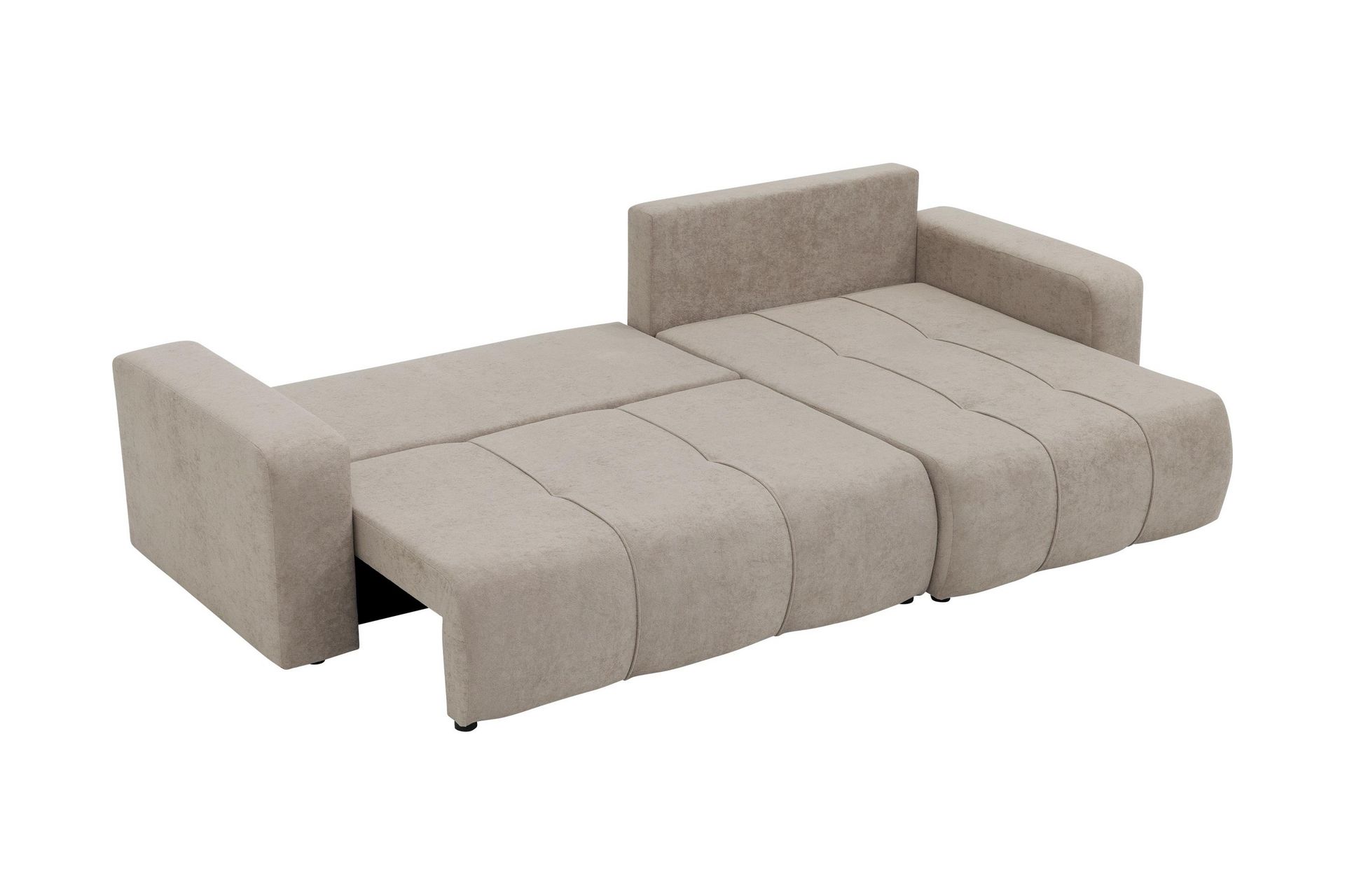 Flo Sovesofa med Sjeselong 3-seter - Oransje - Møbler - Sofaer - Sovesofaer