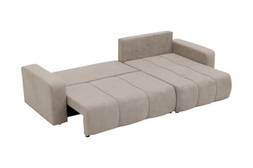 Flo Sovesofa med Sjeselong 3-seter - Oransje - Møbler - Sofaer - Sovesofaer