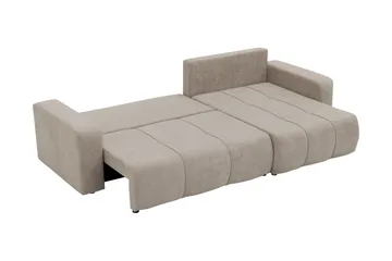 Flo Sovesofa med Sjeselong 3-seter - Oransje - Møbler - Sofaer - Sovesofaer