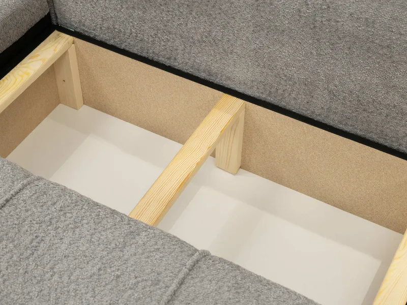 Flo Sovesofa med sjeselong 4-seter - Brun - Møbler - Sofaer - Sovesofaer