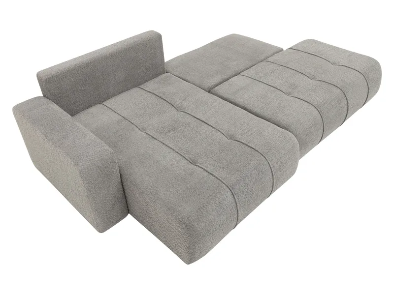 Flo Sovesofa med sjeselong 4-seter - Brun - Møbler - Sofaer - Sovesofaer