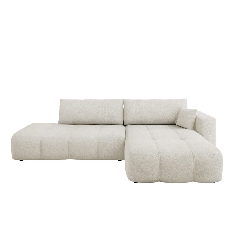 Flo Sovesofa med sjeselong 4-seter - Hvit - Møbler - Sofaer - Sovesofaer