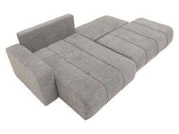 Flo Sovesofa med sjeselong 4-seter - Hvit - Møbler - Sofaer - Sovesofaer