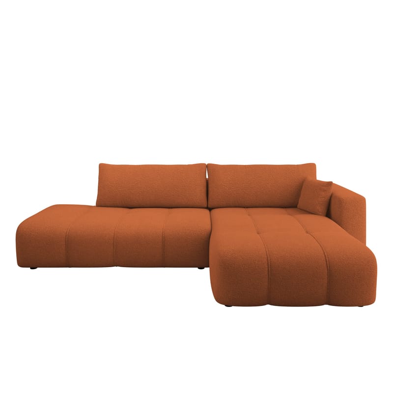 Flo Sovesofa med sjeselong 4-seter, Oransje