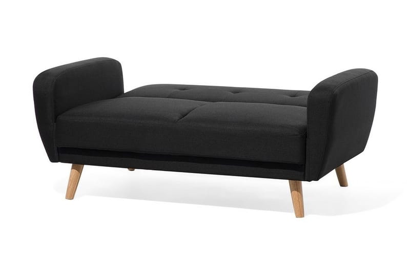 Florli Sovesofa 155 cm - Svart - Møbler - Sofaer - Sovesofaer