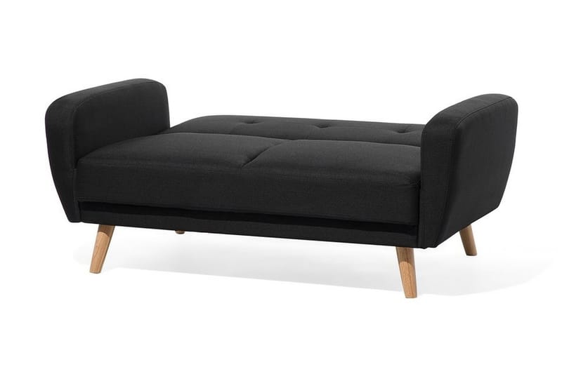 Florli Sovesofa 155 cm - Svart - Møbler - Sofaer - Sovesofaer