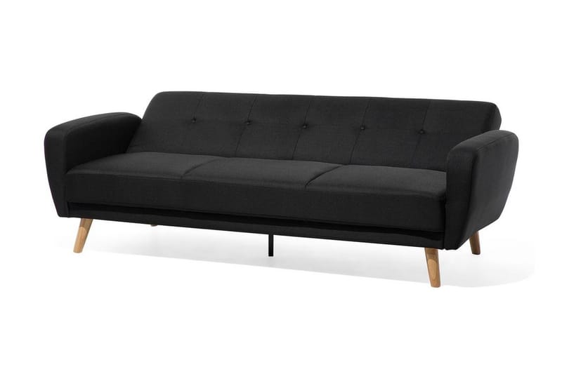 Florli Sovesofa 214 cm - Svart - Møbler - Sofaer - Sovesofaer