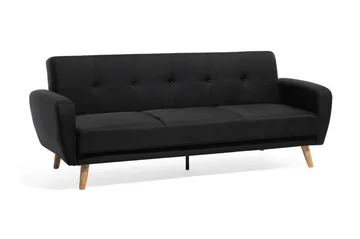 Florli Sovesofa 214 cm - Svart - Møbler - Sofaer - Sovesofaer