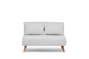Folde Teddy Sovesofa 2-seter Cream - Cream - Møbler - Sofaer - Sovesofaer