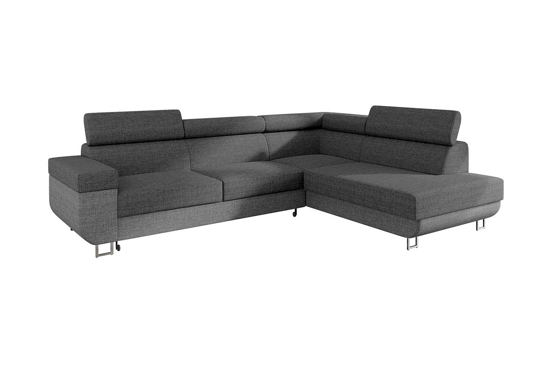 Fonti 3-seters Hjørnesovesofa Høyre - Grå