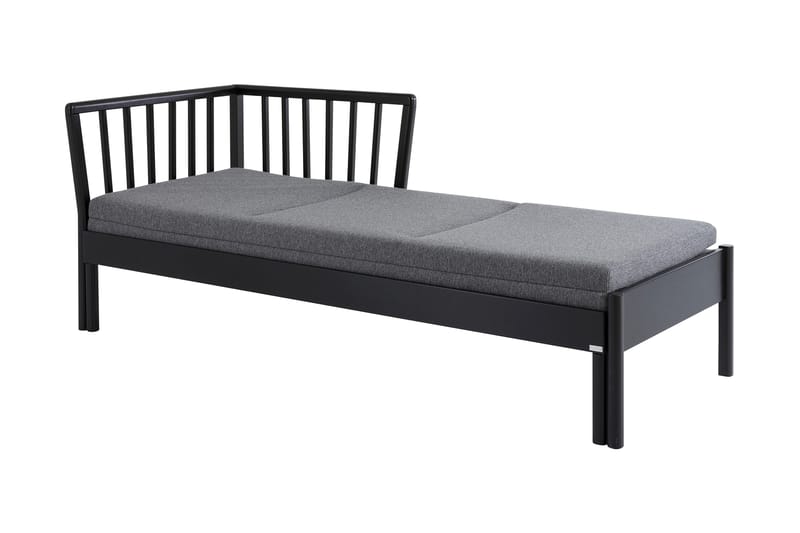Franz Sovesofa Ramme 190 cm Svart - Møbler - Sofaer - Sovesofaer
