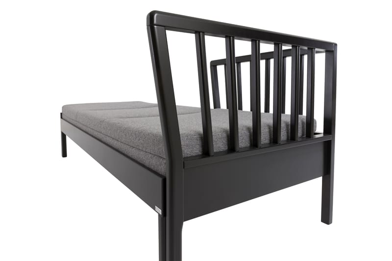 Franz Sovesofa Ramme 190 cm Svart - Møbler - Sofaer - Sovesofaer