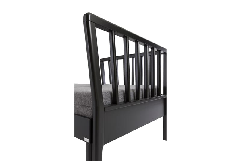 Franz Sovesofa Ramme 200 cm Svart - Møbler - Sofaer - Sovesofaer