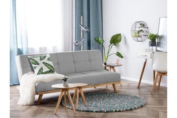 Froya 3-seters Sovesofa 100x183 cm i Stoff - Grå - Møbler - Sofaer - Sovesofaer