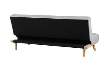 Froya 3-seters Sovesofa 100x183 cm i Stoff - Grå - Møbler - Sofaer - Sovesofaer
