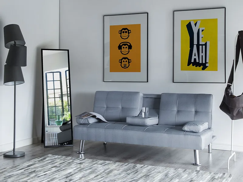 3-seters sofa Roxen - Lysegrå - Møbler - Sofaer - Sovesofaer - 3 seters sovesofa