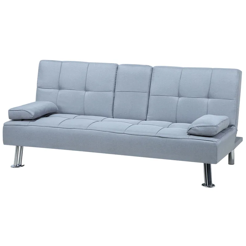 3-seters sofa Roxen - Lysegrå - Møbler - Sofaer - Sovesofaer - 3 seters sovesofa