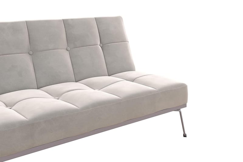 Elle Futon Fløyel/Grå - Novogratz - Sovesofaer - Futon sofa